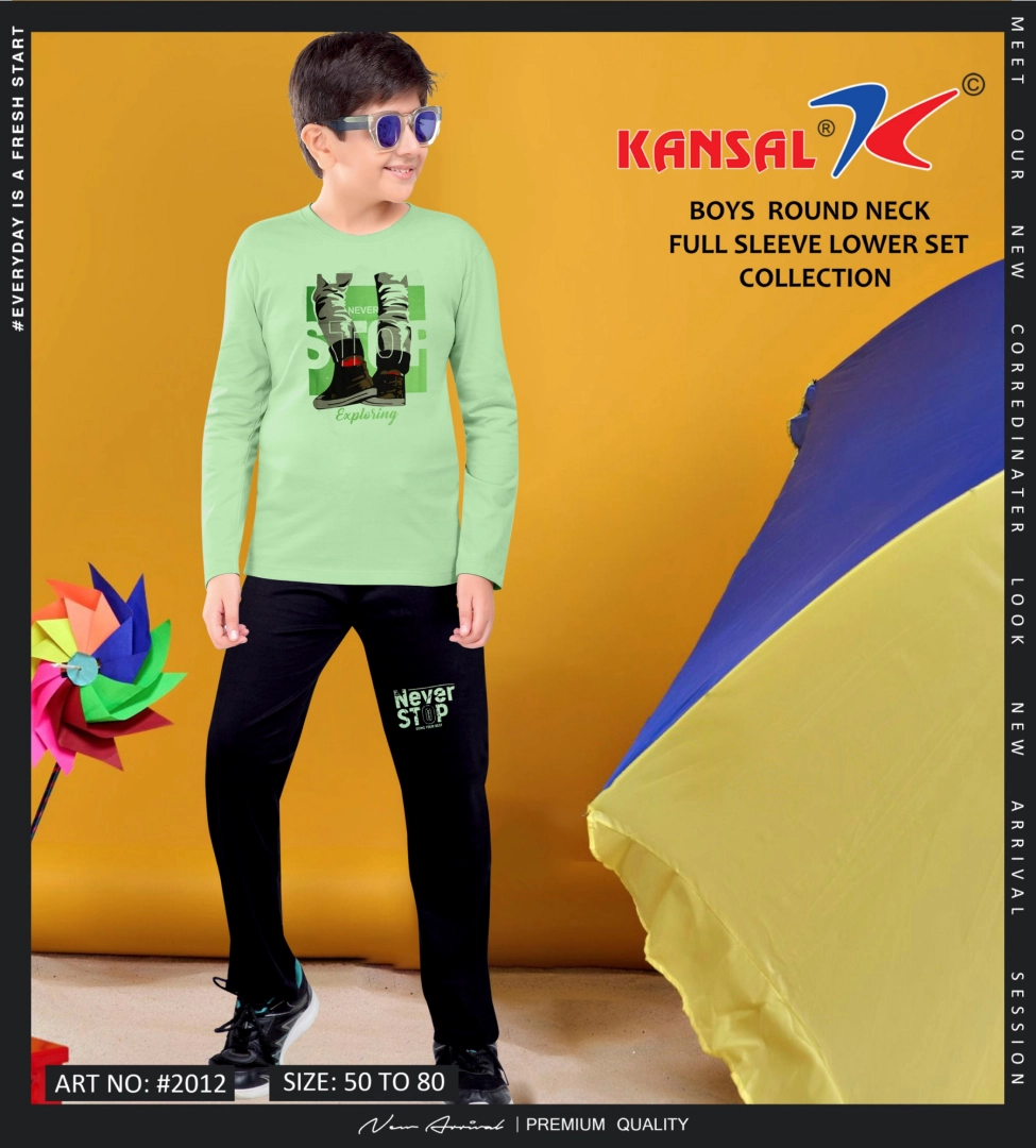 Boy's T-shirt Lower Set 